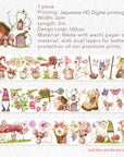 Washi Tape Store - Pre-cut Squeaky Mischief Wide PET Tape