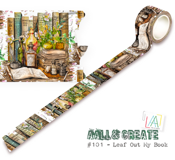 Aall & Create , #101 - Washi Tape - Leaf Out My Book (Layer-It-Up!)