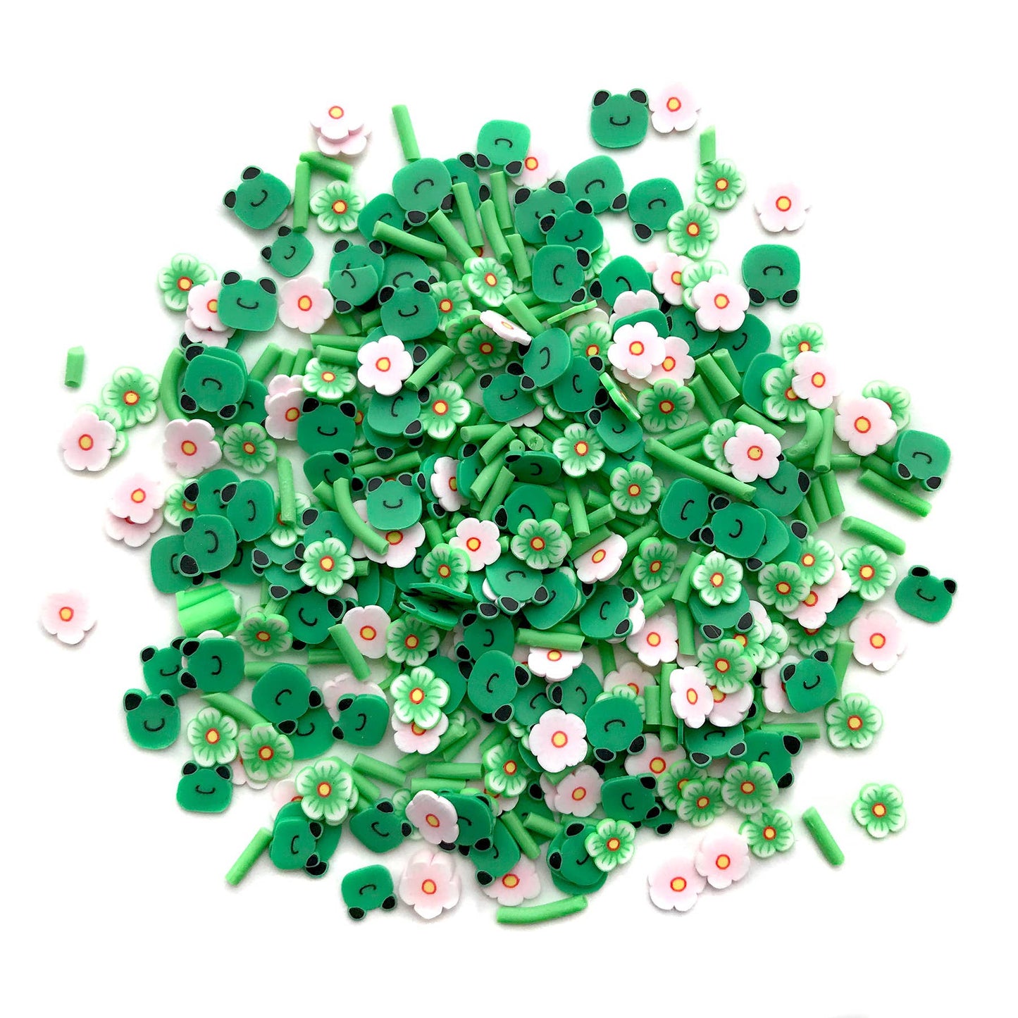 Buttons Galore & More - Sprinkletz Polymer Clay Pieces - Rib It