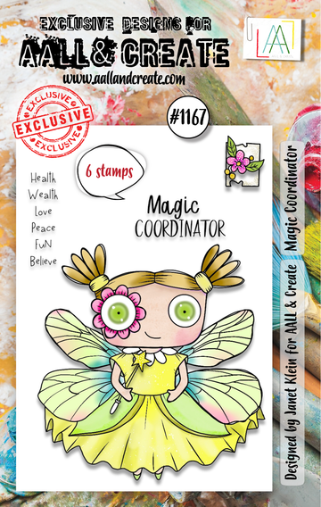 Aall & Create , #1167 - A7 Stamp Set - Magic Coordinator