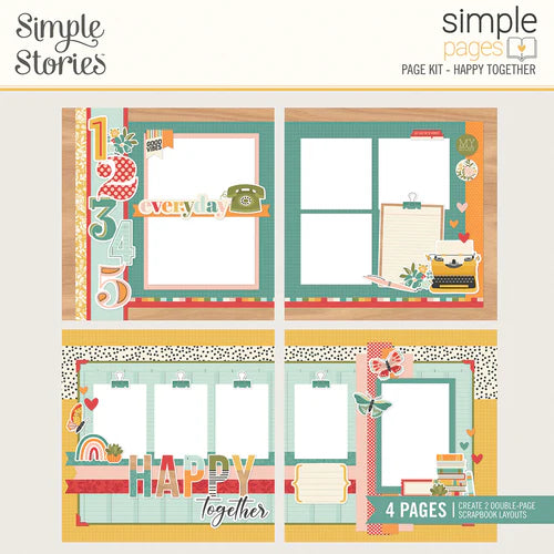 Simple Pages Page Kit - Happy Together