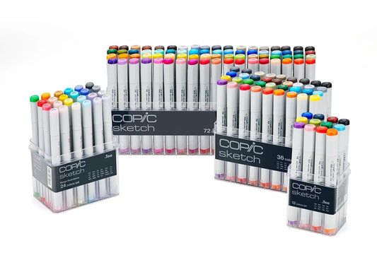Copic Sketch Marker Set - 72pc