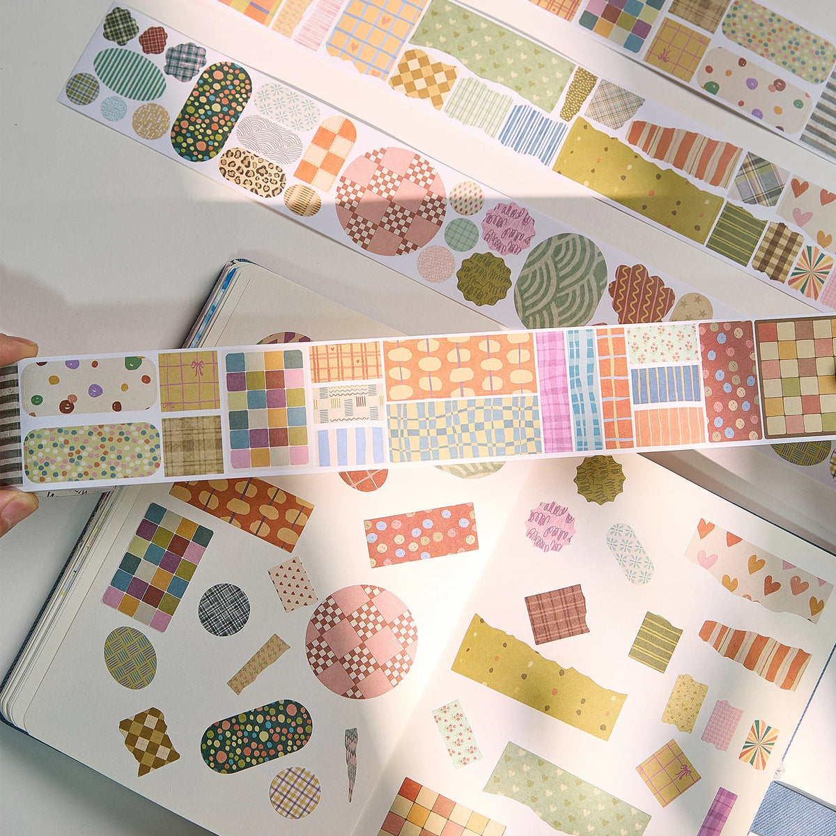 Washi Tape Store - Pre-cut Heritage Snippets Script Tape Set #3