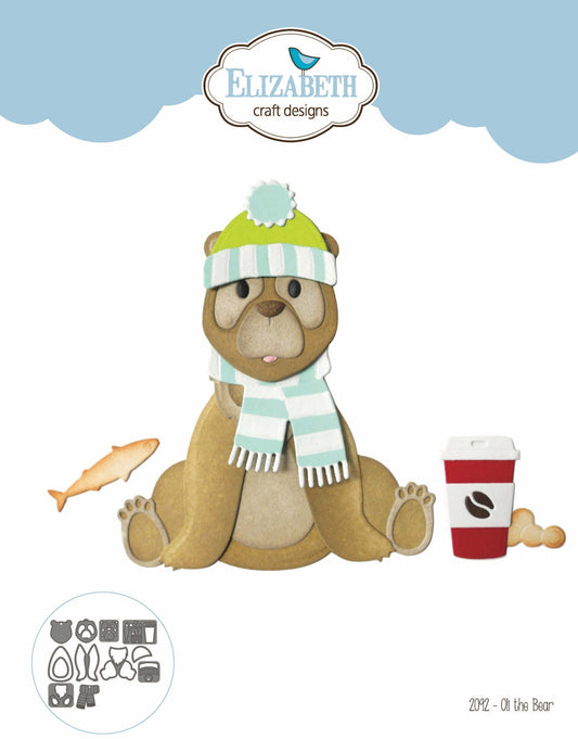 Elizabeth Craft Designs Oli the Bear Die Cuts