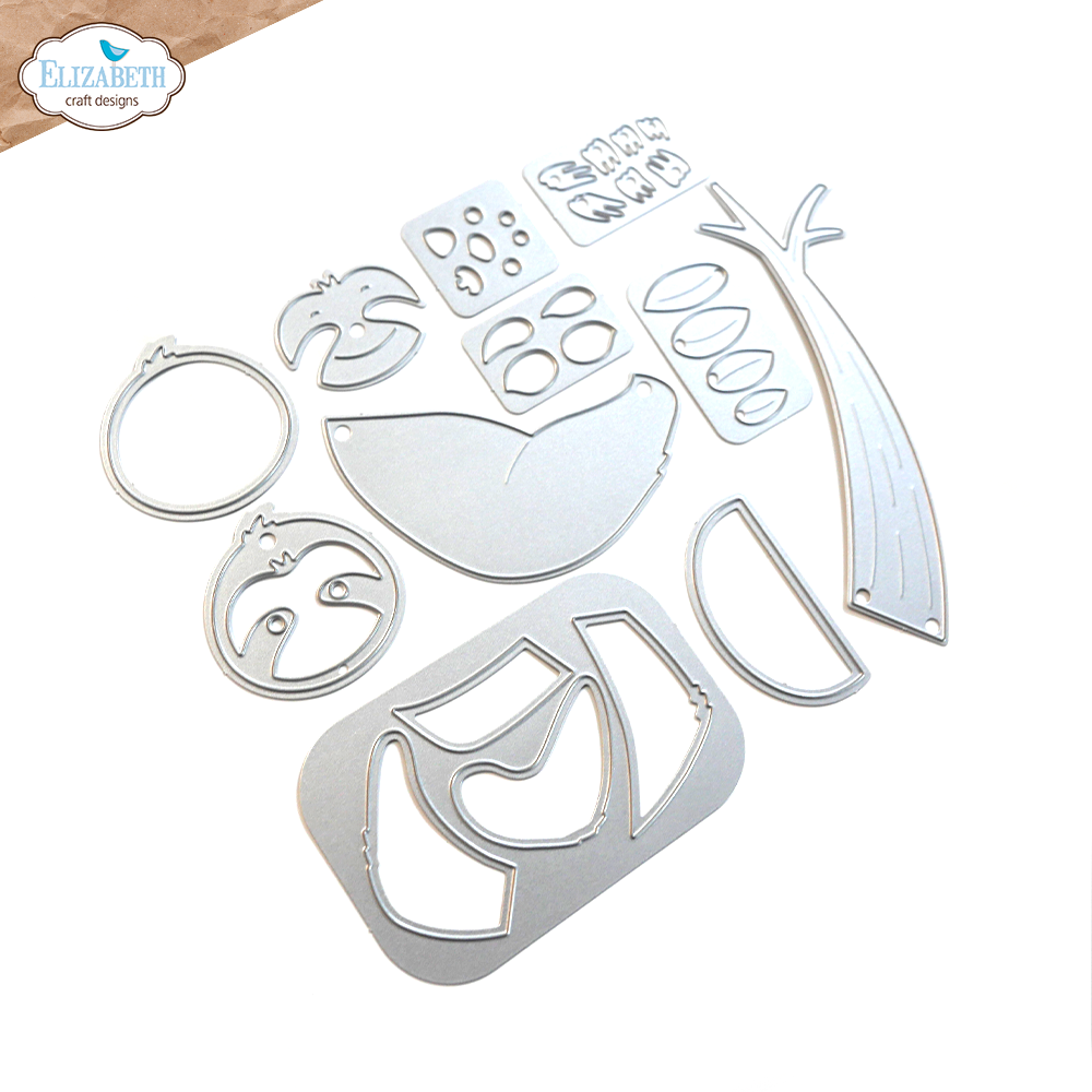 Elizabeth Craft Designs Slow the Sloth Die Cuts