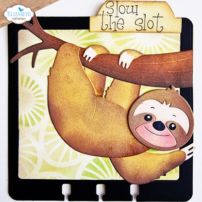 Elizabeth Craft Designs Slow the Sloth Die Cuts