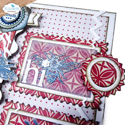 Elizabeth Craft Designs Everyday Craft Elements Circles, Banners & ribbons