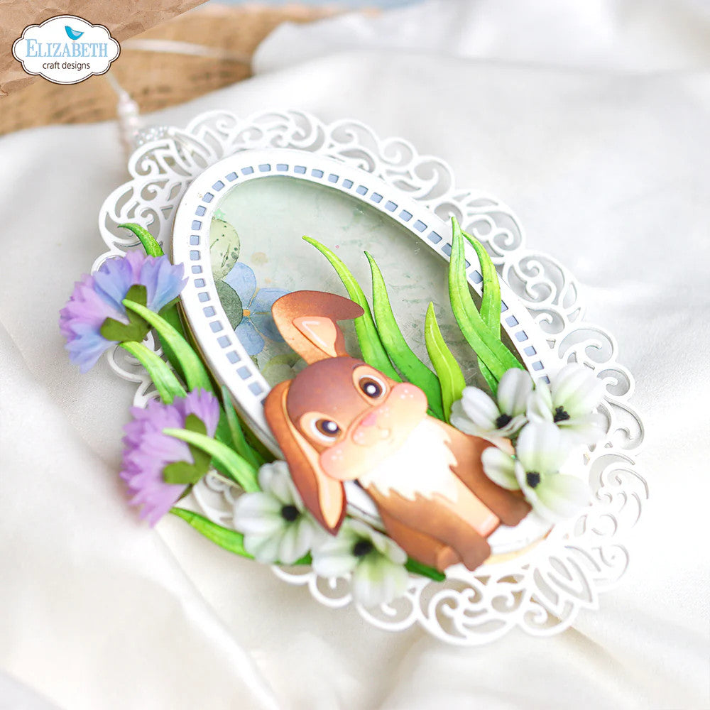 Elizabeth Craft Designs Floral Greenery 3 - 2217 Die Cuts