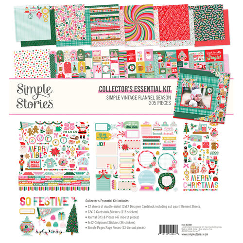 Simple Stories Hard Candy Christmas Collectors Essential Kit