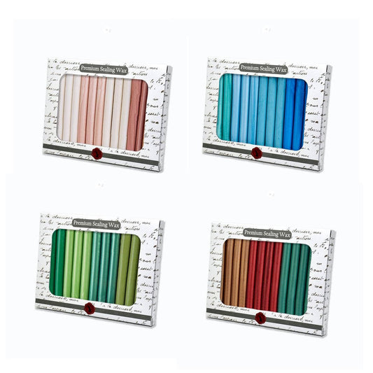 Freund Mayer & Co. - Glue Gun Premium Sealing Wax Assortment Pk of 12-multi color