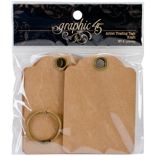 Graphic 45 Staples Craft Artist Trading Tags