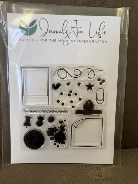 Journals for Life Clear Stamp Journal Basics Volume 1