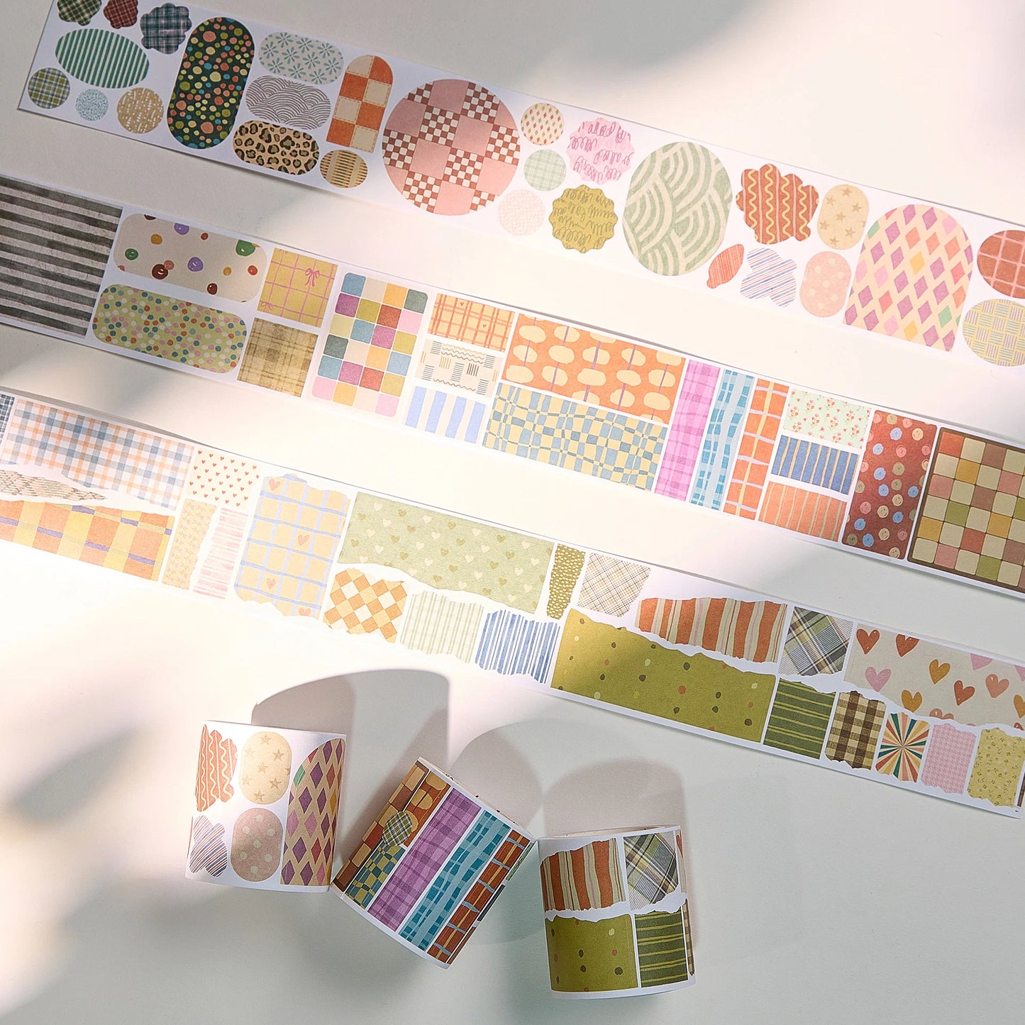 Washi Tape Store - Pre-cut Heritage Snippets Script Tape Set #2
