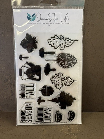 Journals for Life Clear Stamp Fall