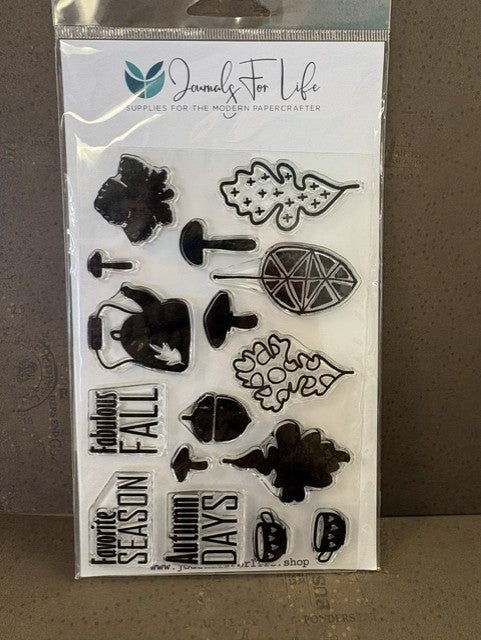Journals for Life Clear Stamp Fall