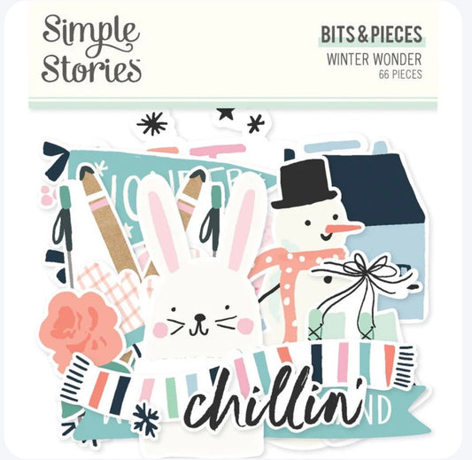 Simple Stories, Winter Wonder bits and pieces