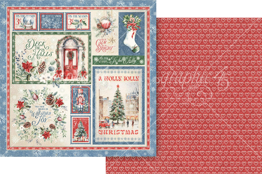 Graphic 45 Deck The Halls 12X12 Collection Pack