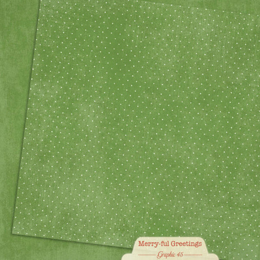Pine Green Patterns & Solids 12×12 Paper
