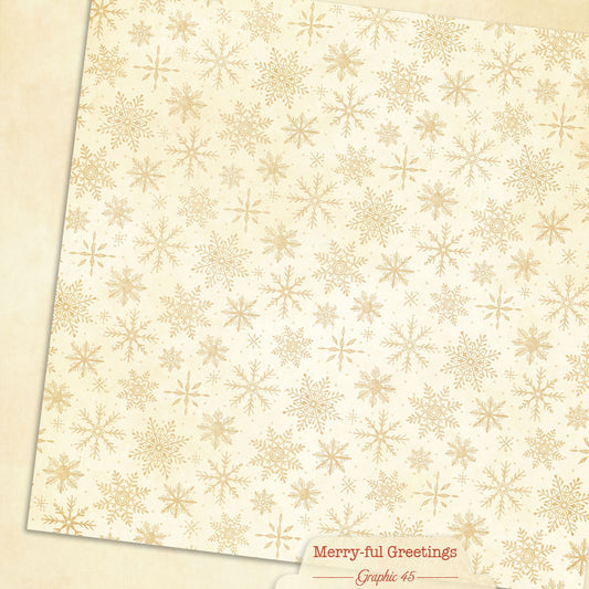 Winter White Patterns & Solids 12×12 Paper