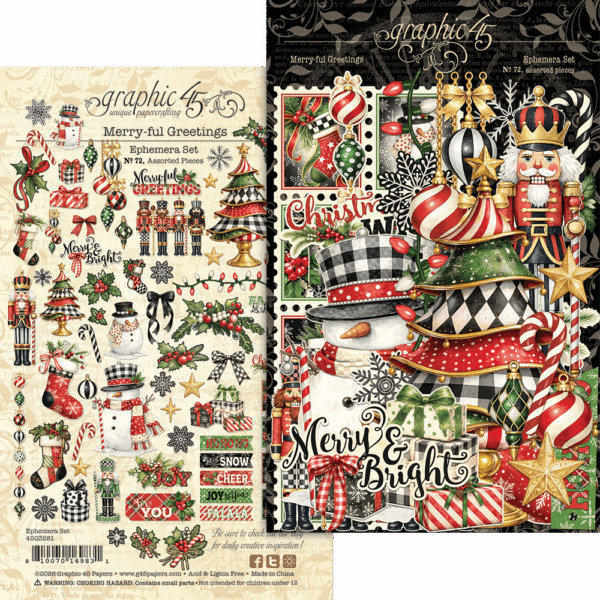 Merry-ful Greetings Ephemera Set