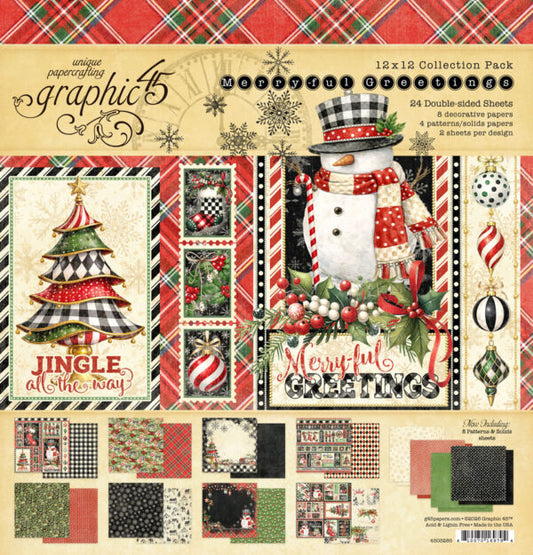 Merry-ful Greetings 12×12 Collection Pack