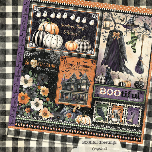 BOOtiful Greetings Signature Cut-apart 12×12 Paper