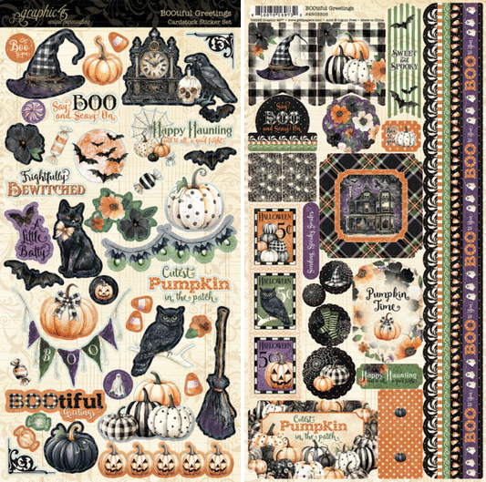 BOOtiful Greetings Sticker Set
