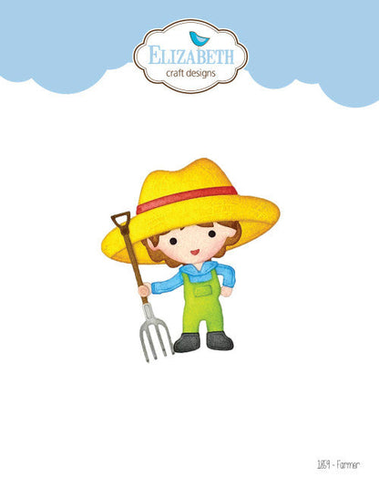 Elizabeth Craft Designs Farmer Die Cuts