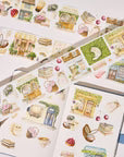 Washi Tape Store - Pre-cut Summer Café Wide PET Tape