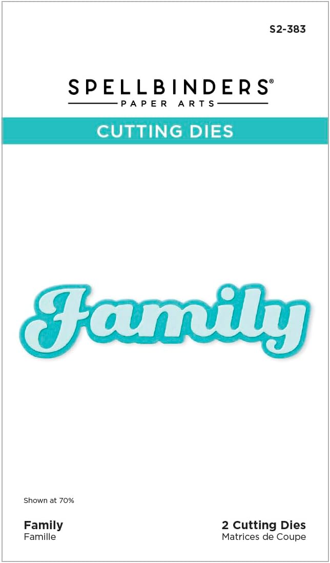 Spellbinders Family Die Cuts S2383