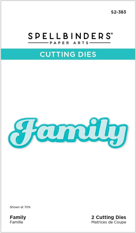Spellbinders Family Die Cuts S2383