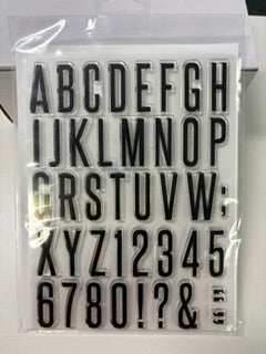 Journals for Life Clear Stamp - Alex Alphabet