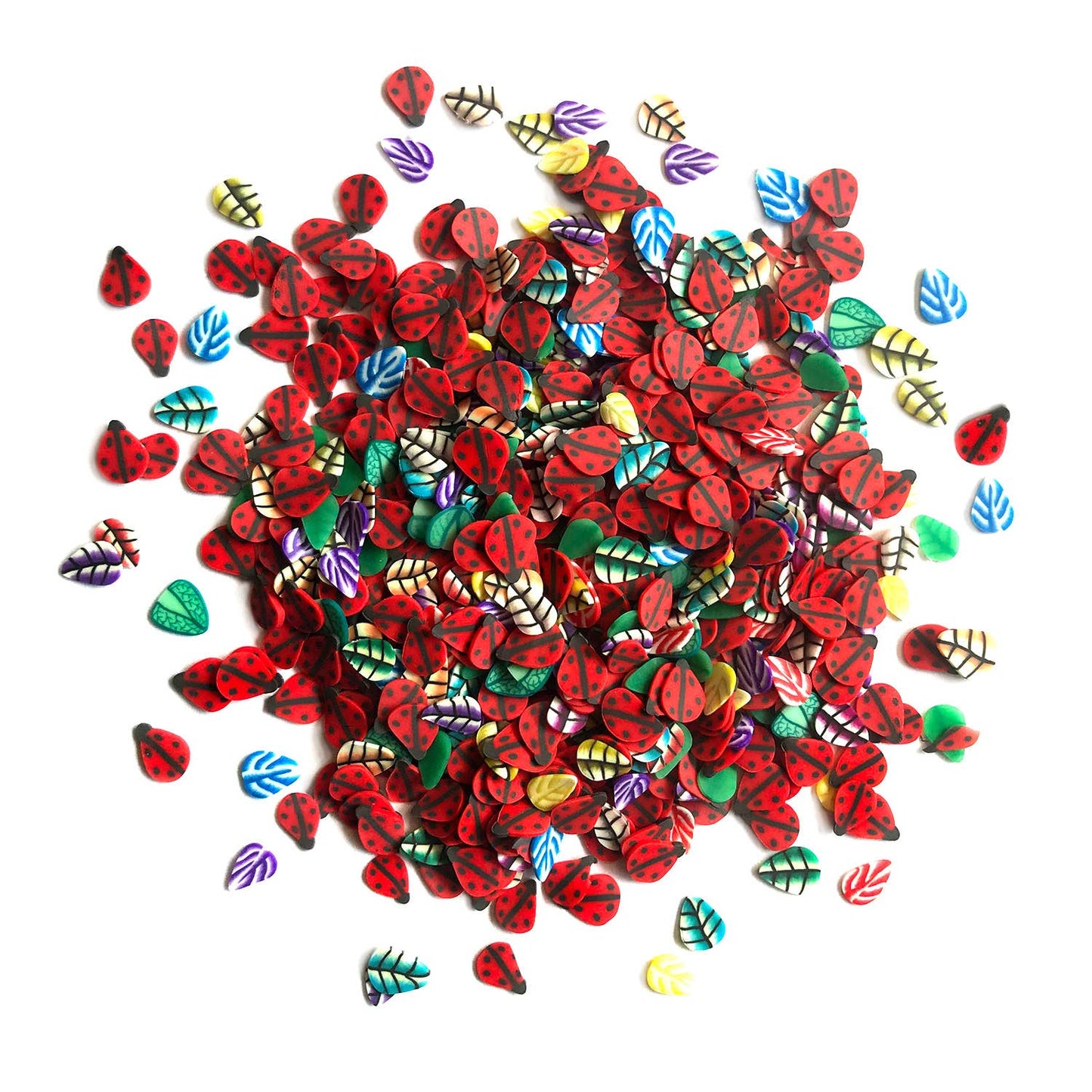 Buttons Galore & More - Ladybugs Polymer Clay Craft Embellishments