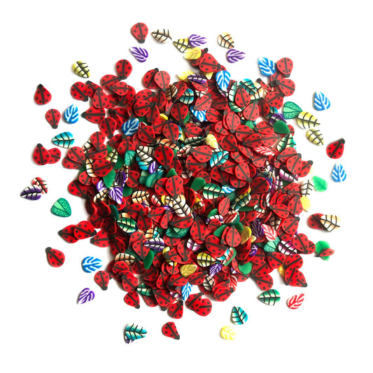 Buttons Galore & More - Ladybugs Polymer Clay Craft Embellishments