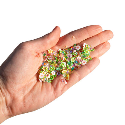 Buttons Galore & More - Spring Florals Mix Upz Embellishment Mix