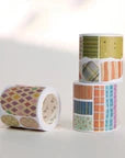 Washi Tape Store - Pre-cut Heritage Snippets Script Tape Set #3