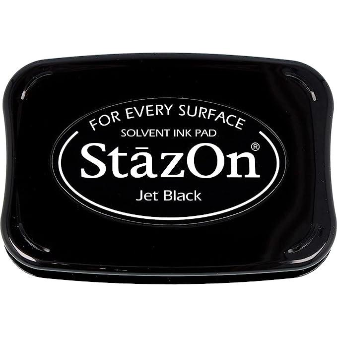 StazOn Solvent Ink Pad Jet Black - SZ000031