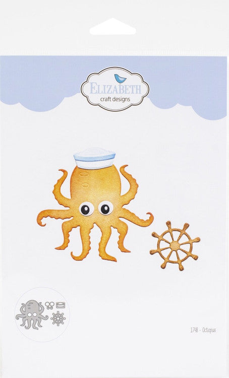 Elizabeth Craft Designs Octopus - 1748 Die Cuts