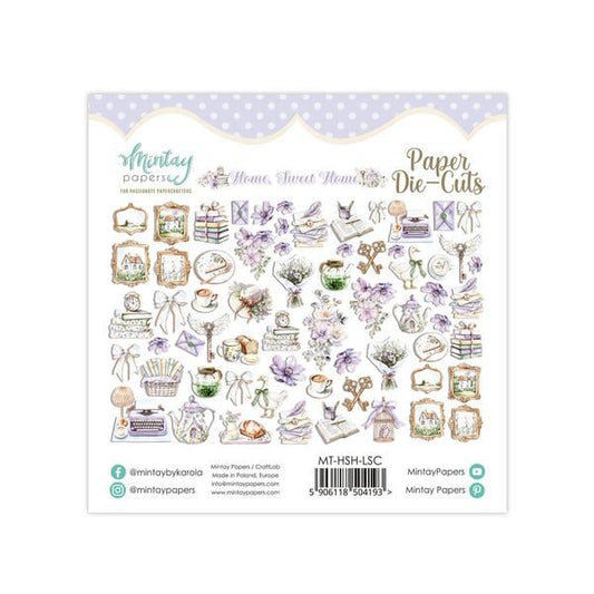 Mintay Home Sweet Home Die Cuts Precut Paper Die Cuts MTHSHLSC