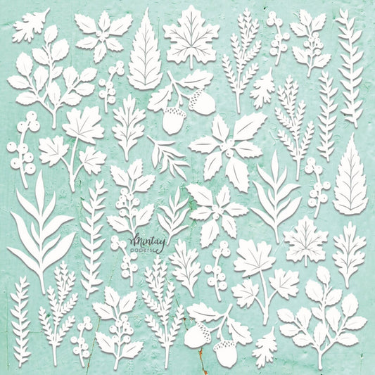 Mintay Chipboard Chippies Nature 2 Chipboard Die Cuts  MTCHIP2D33