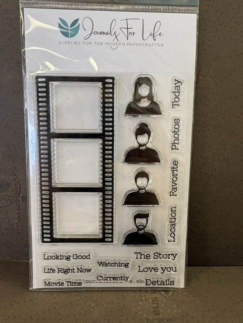 Journals for Life Clear Stamp Life in Motion
