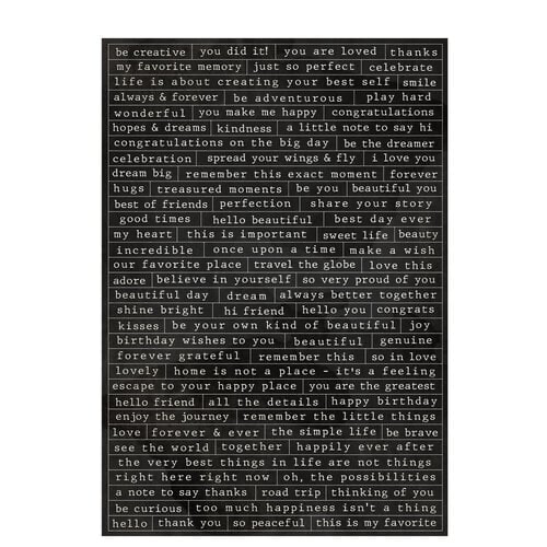SIMPLE VINTAGE ESSENTIALS - LETTERS & LABELS STICKER BOOK