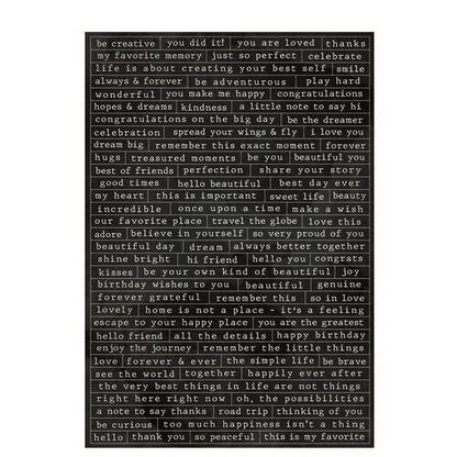 SIMPLE VINTAGE ESSENTIALS - LETTERS & LABELS STICKER BOOK