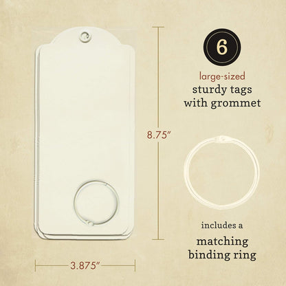 Graphic 45 Staples Large Tag Albums Black