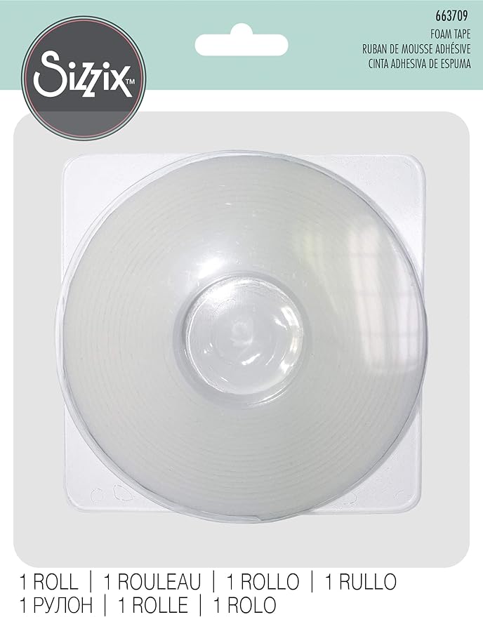 Sizzix Sizzix Foam Tape 1/2" 16ft