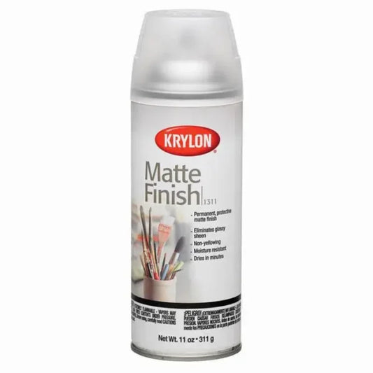Krylon 1311 Clear Matte Finish Protective Coating Spray - 11 Oz