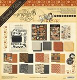Graphic 45 Keepsake Kit With Exclusive Metal Die Set - Farmhouse
