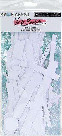 49 And Market Vickie Boutin I rresistable Die Cut Borders 58 Piece Set