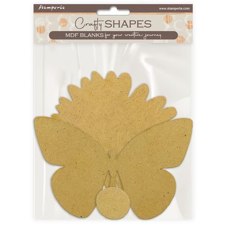**PRE-ORDER ONLY**  Stamperia Crafty Shapes - Daisy Art Daisy And Butterfly