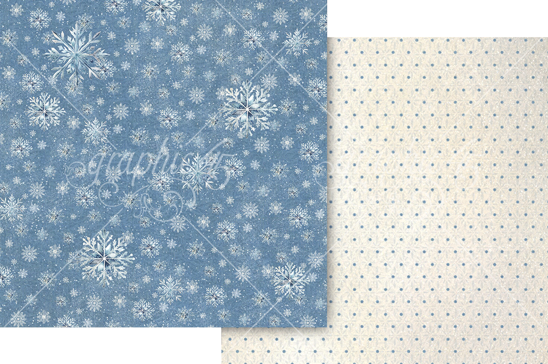 Graphic 45 Deck The Halls Calm And Bright Sheet